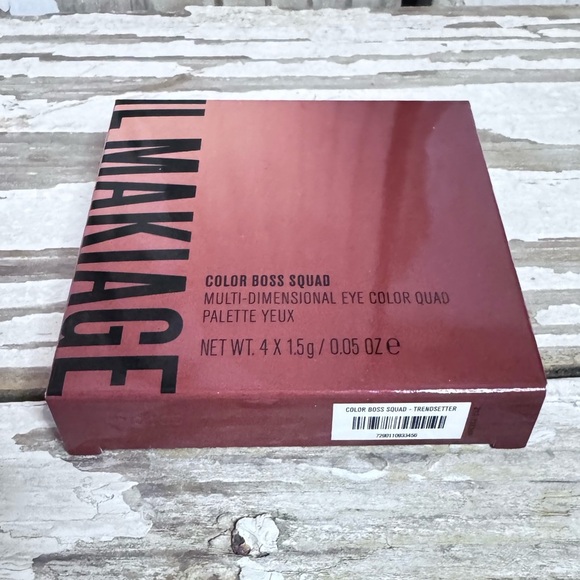 IL MAKIAGE Color Boss Squad Multi Dimensional Eye Color Quad Palette Trend NEW - Picture 9 of 12